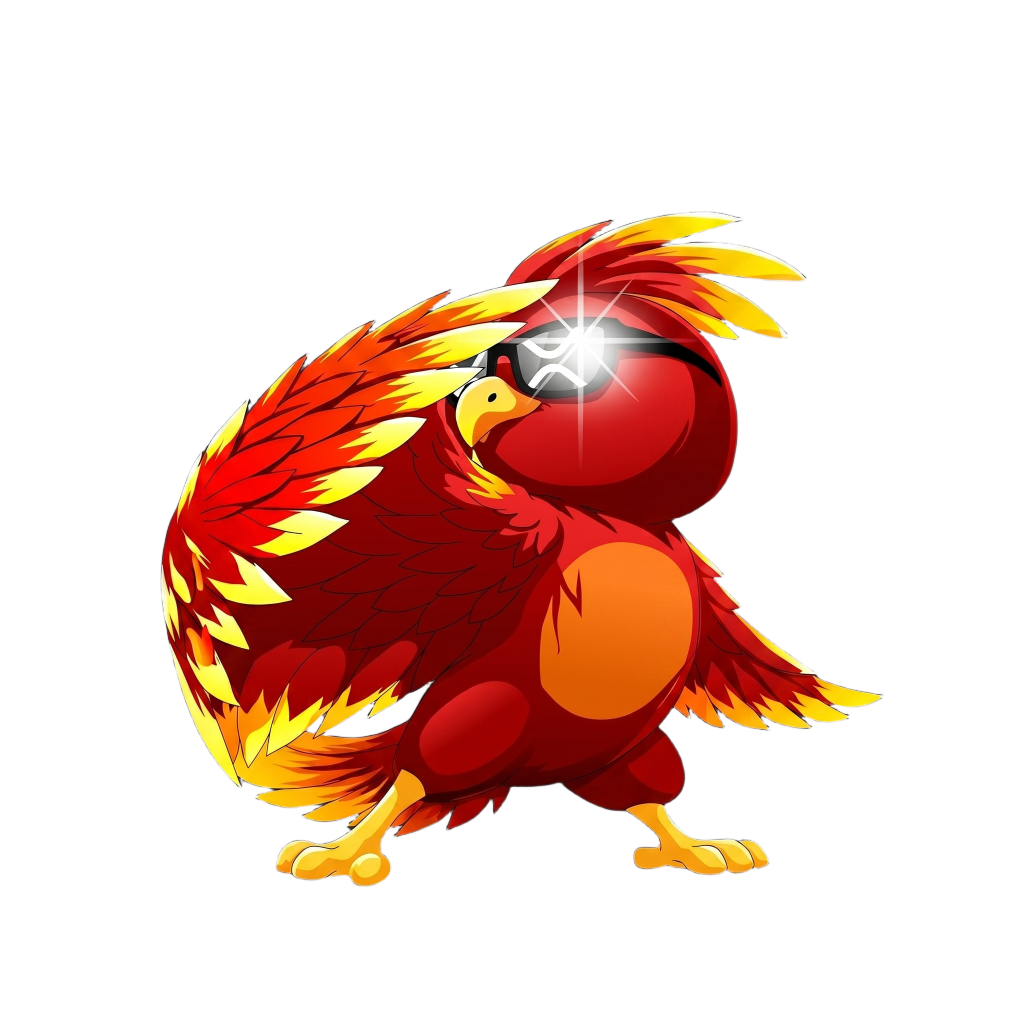 PHNIX standing with fire